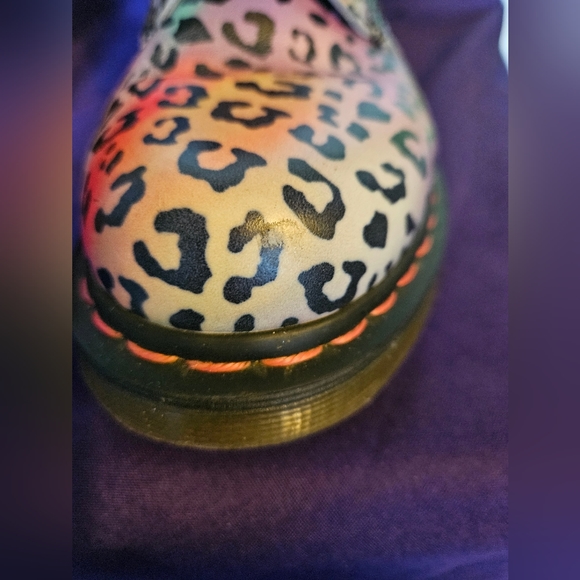 Dr. Martens Colorful Animal Print Boots - Picture 3 of 7